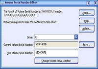 change serial number flash drive